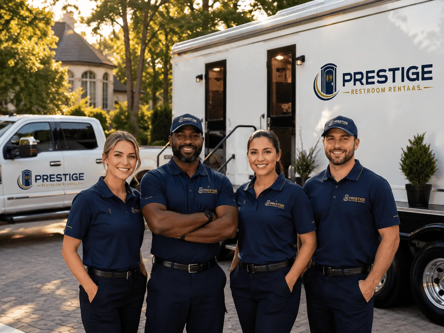 Trusted Luxury Portable Restrooms company in Ney, OH